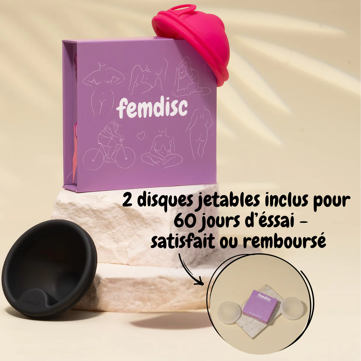Disque menstruel FemDisc